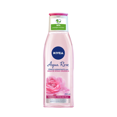 NIVEA Tônico Hidratante Aqua Rose 200ml