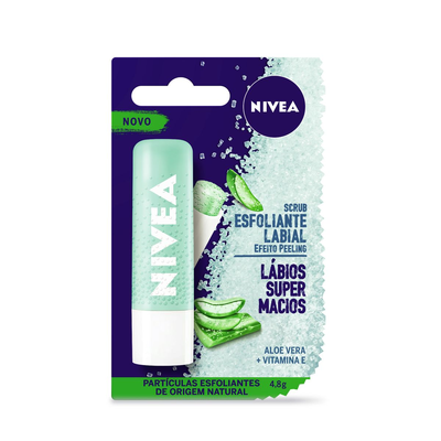 NIVEA Scrub Esfoliante Labial Aloe Vera 4,8g