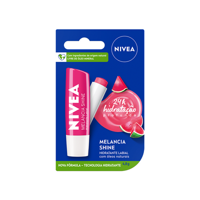 NIVEA Hidratante Labial Melancia Shine 4,8 g